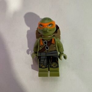 LEGO® TMNT Minifigure: Michelangelo Frown Movie Version (tnt040) 79115 Nunchucks